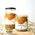 pyłek pszczeli Racjonalni w dwóch słoikach:200 g i 500 g