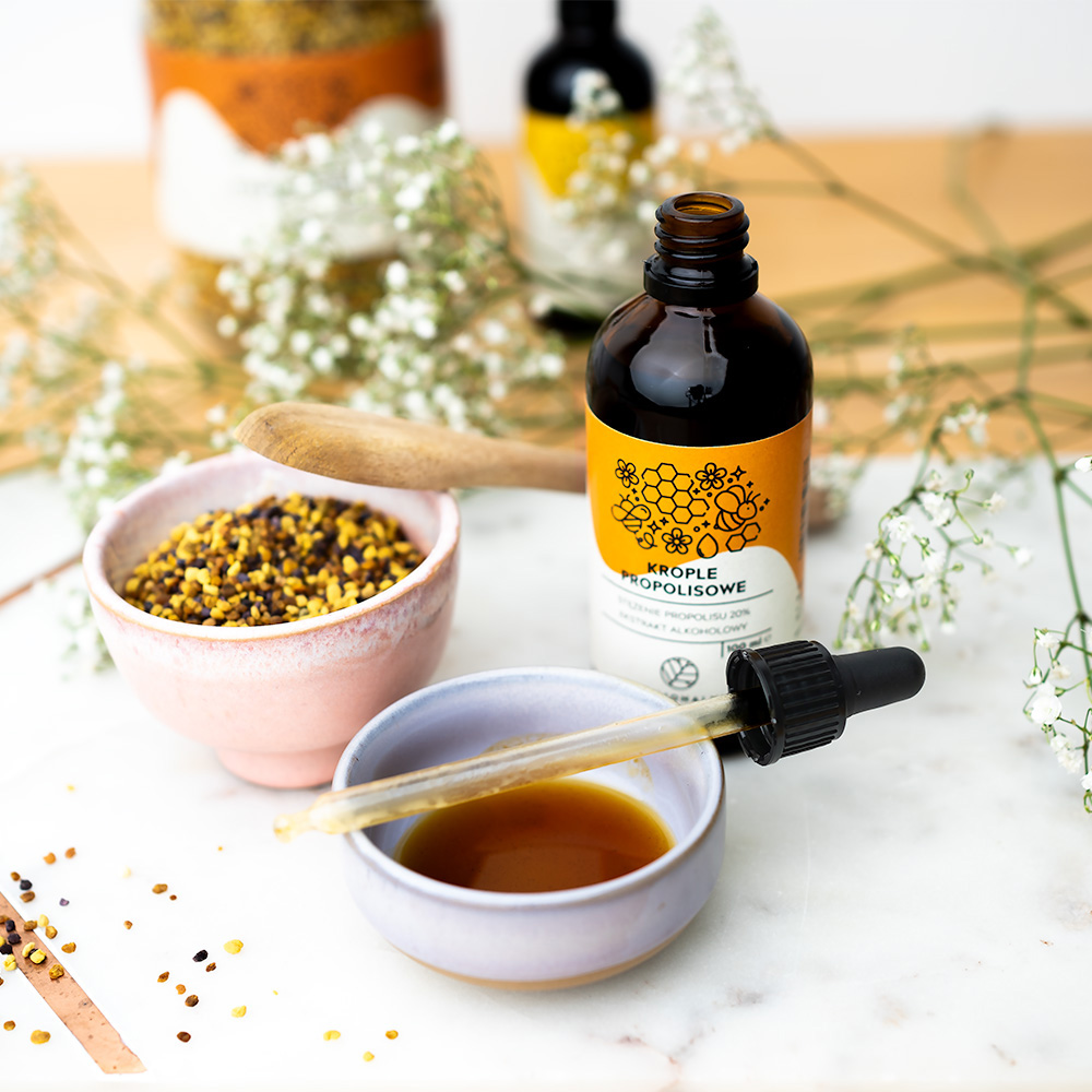 apiterapia krople propolisowe