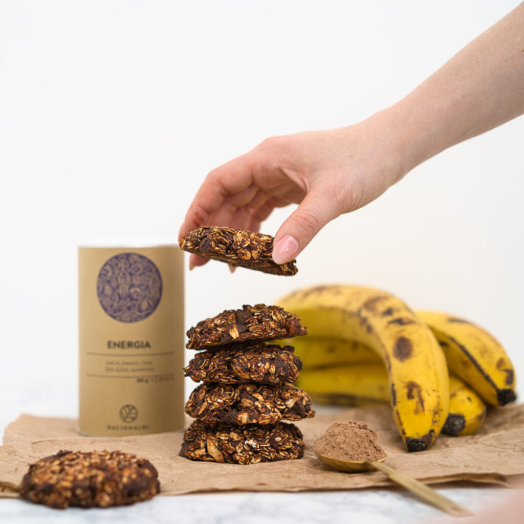 okładka do artykułu o żywności funkcjonalnej - ciasteczka wysokoenergetyczne