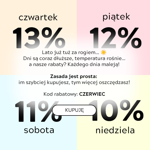 banner promocja na długi weekend czerwiec, wersja mobile